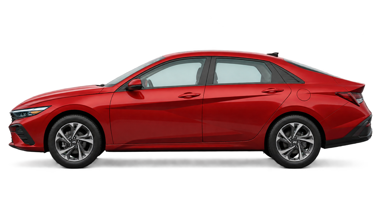 Studio illustration of a 2026 Hyundai Elantra; illustrative, not a photograph of this vehicle